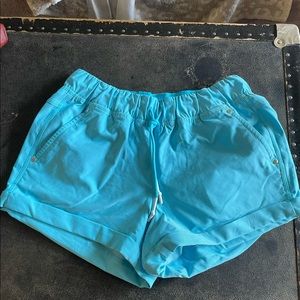 Blue lulu shorts